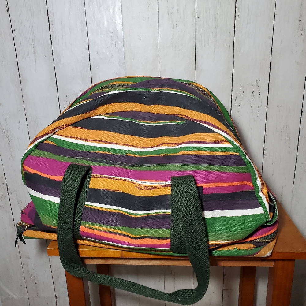 Kate Spade Saturday Weekender Stripe Bag